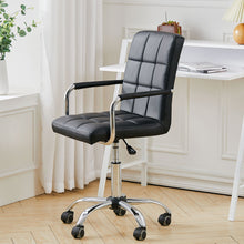 Load image into Gallery viewer, PU Swivel Office Chair Adjustable Computer Desk Armchair High Back Wheel-4 colors
