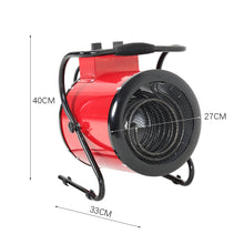 Load image into Gallery viewer, Industrial Electric Fan Heater Space Warmer
