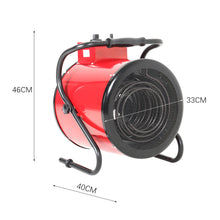 Load image into Gallery viewer, Industrial Electric Fan Heater Space Warmer
