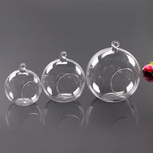 Load image into Gallery viewer, 6 Pcs Christmas Glass Balls Hanging Ornaments Decor with Opening
