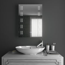 Load image into Gallery viewer, Bathroom Mirror 60&#39;&#39; Rectangle LED Touch On/Off Wall Cabinet
