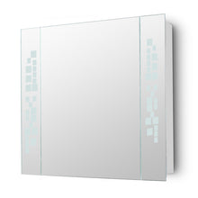 Load image into Gallery viewer, Anti-fog Wall Mounted Mirror Cabinet, Touch Control Switch with CE Driver,LED Illuminated Bathroom Mirror with Shaver Socket
