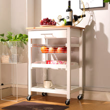 Load image into Gallery viewer, 3 Tier Cart Basket Tray Drawer Kitchen Trolley
