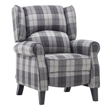 Load image into Gallery viewer, Fabric Wingback Recliner Armchair
