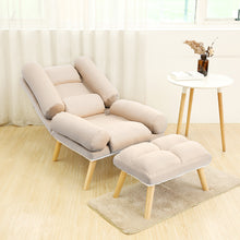 Load image into Gallery viewer, Lounge Sling Chair And Footstool
