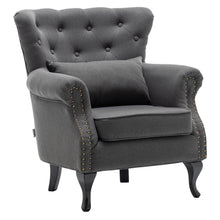 Load image into Gallery viewer, Chesterfield Tub Chair Armchair With Cushion
