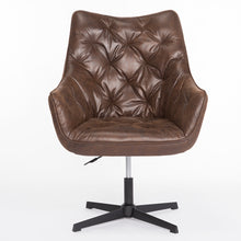 Load image into Gallery viewer, Bronzing Leather Liftable Leisure Chair Office Armchair
