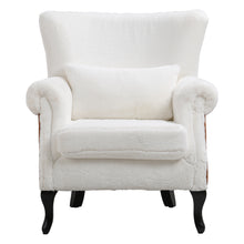 Load image into Gallery viewer, Livingandhome Think Padded Coney Suede Armchair Single Sofa, JM2162
