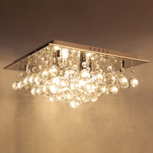 Load image into Gallery viewer, Crystal Semi Flush Light
