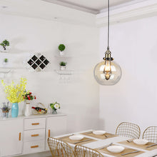 Load image into Gallery viewer, Industrial Pendant Light Glass Lamp Ceiling Lampshade, Ball Shape
