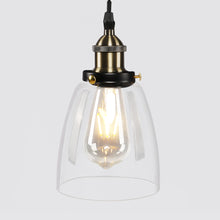 Load image into Gallery viewer, Industrial Pendant Light Glass Lamp Ceiling Lampshade, Oval Shape
