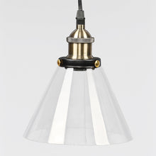 Load image into Gallery viewer, Industrial Pendant Light Glass Lamp Ceiling Lampshade, Cone Shape
