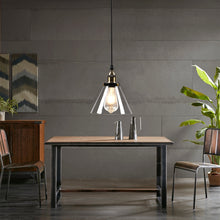 Load image into Gallery viewer, Industrial Pendant Light Glass Lamp Ceiling Lampshade, Cone Shape
