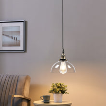 Load image into Gallery viewer, Industrial Pendant Light Glass Lamp Ceiling Lampshade, Semicircle Shape
