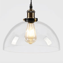 Load image into Gallery viewer, Industrial Pendant Light Glass Lamp Ceiling Lampshade, Semicircle Shape
