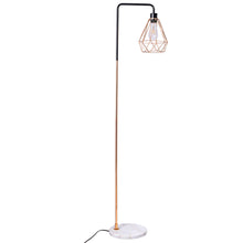 Load image into Gallery viewer, Floor Lamp with Geometric Lampshade and Solid Marble Base-6 colors！
