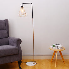 Load image into Gallery viewer, Floor Lamp with Geometric Lampshade and Solid Marble Base-6 colors！
