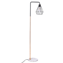 Load image into Gallery viewer, Floor Lamp with Geometric Lampshade and Solid Marble Base-6 colors！
