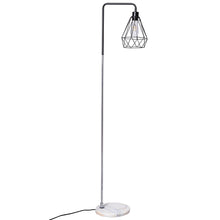 Load image into Gallery viewer, Floor Lamp with Geometric Lampshade and Solid Marble Base-6 colors！
