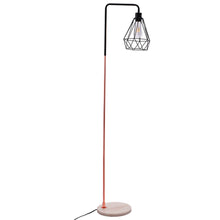 Load image into Gallery viewer, Floor Lamp with Geometric Lampshade and Solid Marble Base-6 colors！
