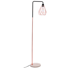 Load image into Gallery viewer, Floor Lamp with Geometric Lampshade and Solid Marble Base-6 colors！
