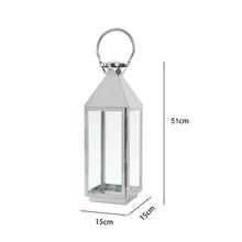 Load image into Gallery viewer, Stainless Steel Candle Lanterns Parties Weddings Lanterns Candle Holder
