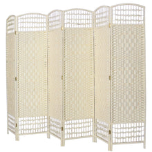 Load image into Gallery viewer, 6 Panel Floor Standing Room Divider Folding Screen
