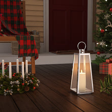 Load image into Gallery viewer, Candle Holder Floor Stainless Steel Lantern
