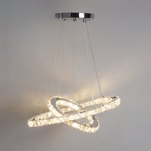 Load image into Gallery viewer, Dimming LED Chandelier Lamp Wire Pendant Crystal Ceiling Lights
