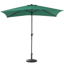 Load image into Gallery viewer, 2x3M Parasol Umbrella Patio Sun Shade Crank Tilt with Round Base
