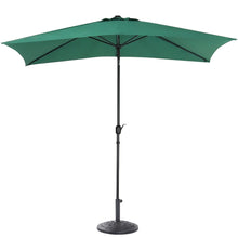 Load image into Gallery viewer, 2x3M Parasol Umbrella Patio Sun Shade Crank Tilt with Round Base
