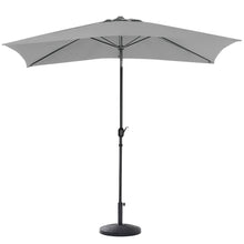 Load image into Gallery viewer, 2x3M Parasol Umbrella Patio Sun Shade Crank Tilt with Round Base
