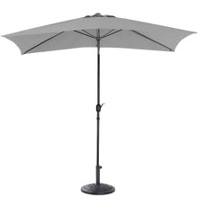 Load image into Gallery viewer, 2x3M Parasol Umbrella Patio Sun Shade Crank Tilt with Round Base
