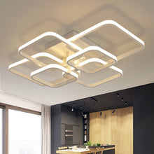 Load image into Gallery viewer, Square LED Dimmable Chandelier Ceiling Light With Remote
