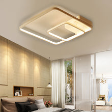 Load image into Gallery viewer, Double Square LED Ceiling Light, Cool white and Dimmable
