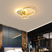 Load image into Gallery viewer, 3-Light Classic Golden Loops Energy Efficient LED Ceiling Light
