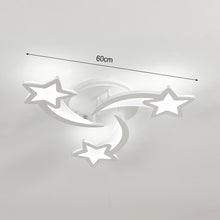 Load image into Gallery viewer, Modern LED Ceiling Light with Star Lampshades-Cool white and Dimmable
