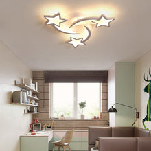 Load image into Gallery viewer, Modern LED Ceiling Light with Star Lampshades-Cool white and Dimmable
