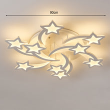 Load image into Gallery viewer, Modern LED Ceiling Light with Star Lampshades-Cool white and Dimmable
