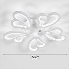 Load image into Gallery viewer, Contemporary Flower-Like LED Semi Flush Ceiling Light, LG0627
