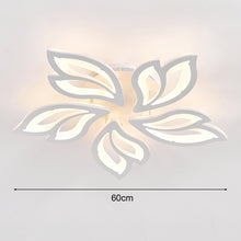 Load image into Gallery viewer, Livingandhome Petal-Shaped LED Dimmable Energy-efficient Semi Flush Ceiling , LG0634
