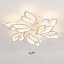 Load image into Gallery viewer, 9-light Petal-Shaped LED Dimmable Energy-efficient Semi Flush Ceiling
