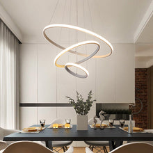 Load image into Gallery viewer, Modern 3 Circle Shape LED Chandelier Ceiling Light
