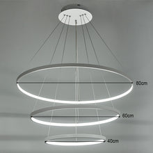 Load image into Gallery viewer, Modern 3 Circle Shape LED Chandelier Ceiling Light
