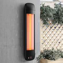 Load image into Gallery viewer, Wall Mount Patio Electric Heater with Remote Control
