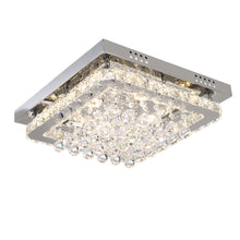 Load image into Gallery viewer, Livingandhome Modern Fancy Crystal LED Flush Mount Ceiling Light Fixture, LG0665
