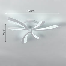 Load image into Gallery viewer, Livingandhome Unique V-Shaped LED Semi Flush Ceiling Light, LG0701
