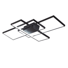 Load image into Gallery viewer, Livingandhome Neutral Style Rectangular LED Semi Flush Ceiling Light, LG0709
