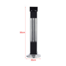 Load image into Gallery viewer, 2KW Column Patio Heater Electric Outdoor Indoor Heater 3 Power Settings Remote Control
