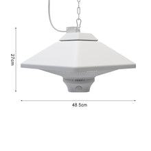 Load image into Gallery viewer, 2000W Ceiling Hanging Infrared Electric Patio Heater Light with Remote
